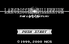 Langrisser Millennium WS - The Last Century Title Screen
